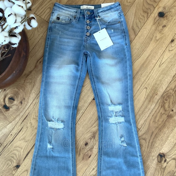 STILL INTERESTED RELISTED UNDER JEANS KanCan | Mid Rise Button Fly Flare Jeans - Picture 14 of 16